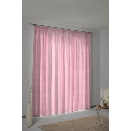 4004567118853 - Vorhang WIRTH Coventry Gardinen Gr 145 cm Kräuselband 135 cm lila Kräuselband Gardine