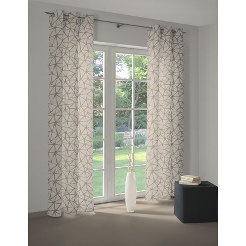 4004567157661 - Vorhang WIRTH Lisburn Gr 1 beige B132cm H150cm Polyester Gardinen