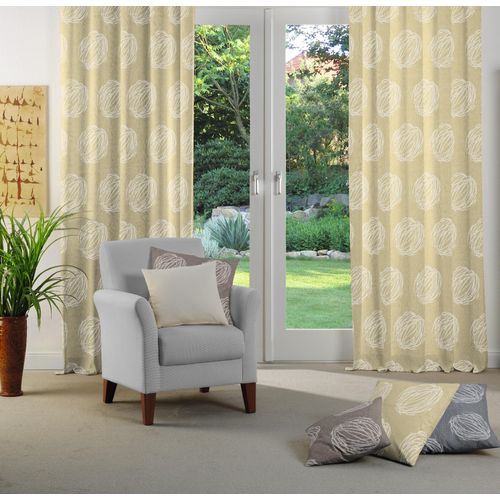 4004567121013 - Vorhang WIRTH Kingston Gr 1 gold (goldfarben) B135cm H145cm Jacquard Polyacryl Polyester Gardinen 4004567121013 - Vorhang WIRTH Kingston Gr 1 gold (goldfarben) B135cm H145cm Jacquard Polyacryl Polyester Gardinen