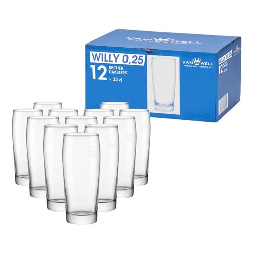 0726502165046 - Willi Becher geeicht 025 l 12er Set