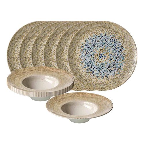 4262487299407 - Gourmet-Set Rimini Mosaik 12er Set 4262487299407 - Gourmet-Set Rimini Mosaik 12er Set