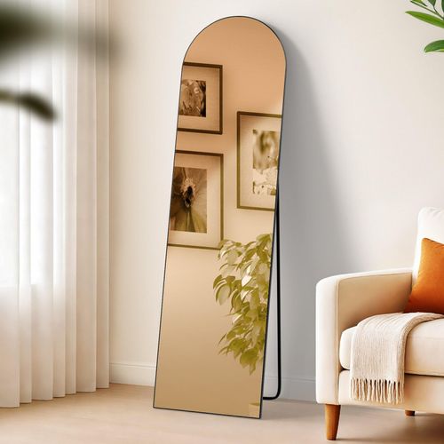 4255716353292 - Spiegel groß Moline Standspiegel und Wandspiegel in einem Ganzkörperspiegel Metallrahmen in mehreren Größen und Farben