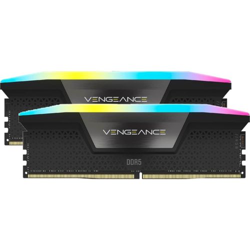 0840006667186 - Vengeance RGB DDR5-6200 - 32GB - CL36 - Dual Channel (2 Stück) - Unterstützt Intel XMP - Schwarz mit RGB 0840006667186 - Vengeance RGB DDR5-6200 - 32GB - CL36 - Dual Channel (2 Stück) - Unterstützt Intel XMP - Schwarz mit RGB