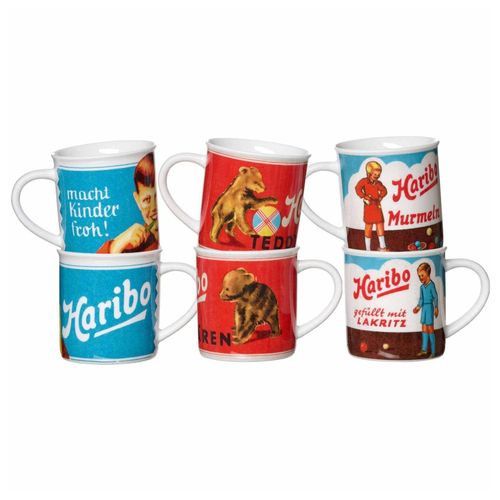 4053532181125 - Becher Retro Haribo 380 ml 6er Set 4053532181125 - Becher Retro Haribo 380 ml 6er Set