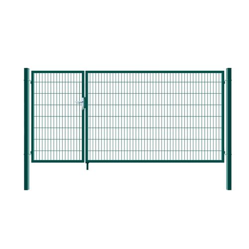 4058166164889 - HOME DELUXE Doppelflügel Gartentor ADITUS grün - 160 x 350 cm 4058166164889 - HOME DELUXE Doppelflügel Gartentor ADITUS grün - 160 x 350 cm