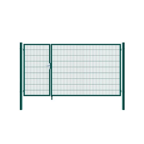 4058166164926 - HOME DELUXE Doppelflügel Gartentor ADITUS grün 180 x 350 cm 4058166164926 - HOME DELUXE Doppelflügel Gartentor ADITUS grün 180 x 350 cm