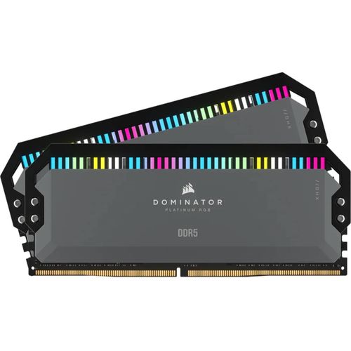 0840006697817 - Dominator Platinum RGB (AMD edition) DDR5-5200 - 32GB - CL40 - Dual Channel (2 Stück) - AMD EXPO - Schwarz mit RGB 0840006697817 - Dominator Platinum RGB (AMD edition) DDR5-5200 - 32GB - CL40 - Dual Channel (2 Stück) - AMD EXPO - Schwarz mit RGB