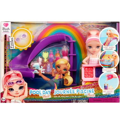 0035051522249 - Rainbow High Little - Pool Day with Blush Spielset Spielfigur 0035051522249 - Rainbow High Little - Pool Day with Blush Spielset Spielfigur