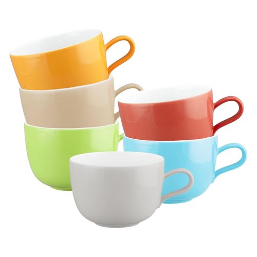 4262487297458 - Milchkaffeetassen Liberty Pure Colors 380 ml 6er Set