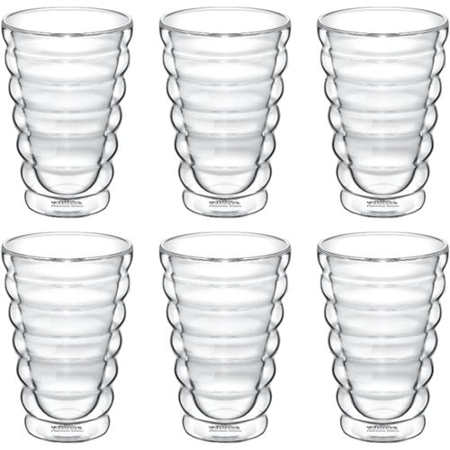8682455437260 - Wilmax Thermogläser Bubble - Doppelwandige Gläser - 300 ml - 6er-Set