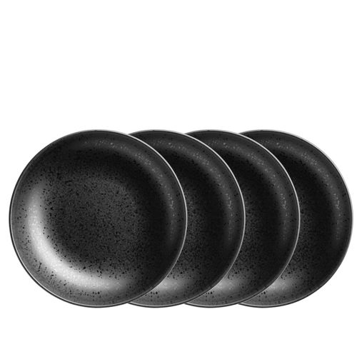 9010933062397 - Suppenteller-Set Steinzeug Essential Schwarz
