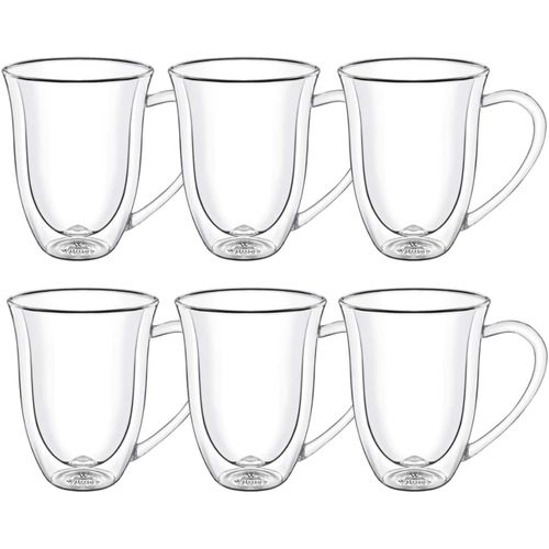 8682455437680 - Wilmax Thermogläser mit Henkel - 6er-Set - 400 ml - Doppelwandig & spülmaschinenfest 8682455437680 - Wilmax Thermogläser mit Henkel - 6er-Set - 400 ml - Doppelwandig & spülmaschinenfest