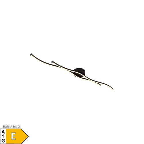 9007371487103 - LED Deckenleuchte Metall Schwarz L 1104 cm
