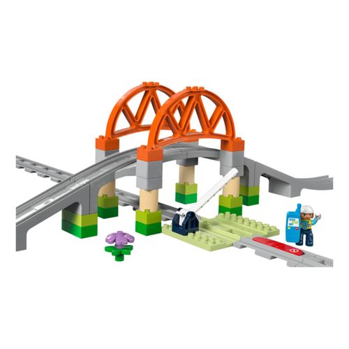 5702017583815 - 10426 DUPLO Town Eisenbahnbrücke und Schienen - Erweiterungsset Konstruktionsspielzeug 5702017583815 - 10426 DUPLO Town Eisenbahnbrücke und Schienen - Erweiterungsset Konstruktionsspielzeug