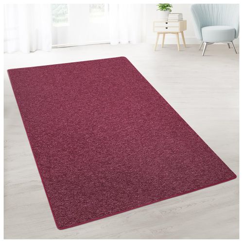 4066088057417 - Floordirekt Teppich-Läufer London 23682 Weinrot Rechteckig 500 mm x 4500 mm