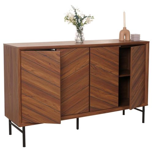 4057651645957 - Sideboard MCW-M50 Schrank Kommode Highboard Anrichte Massiv-Holz Mango 94x151x40cm ~ braun 4057651645957 - Sideboard MCW-M50 Schrank Kommode Highboard Anrichte Massiv-Holz Mango 94x151x40cm ~ braun