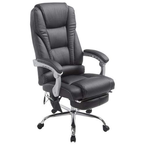 4066708500767 - Bürostuhl Pacira Kunstleder mit Massagefunktion Orange