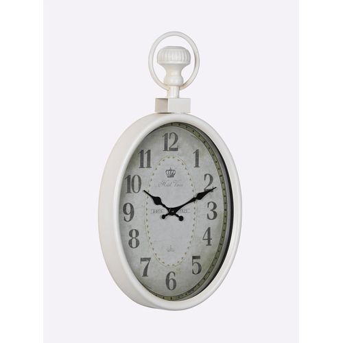 4895228805607 - Wanduhr HEINE HOME beige (creme) Wanduhren B H T 315cm x 57cm x 6cm B315cm H57cm T6cm 4895228805607 - Wanduhr HEINE HOME beige (creme) Wanduhren B H T 315cm x 57cm x 6cm B315cm H57cm T6cm