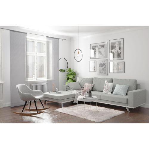 4043343580231 - Schiebegardine Manhattan Gardinen Gr 245 cm Klettband 60 cm silberfarben Schiebegardinen transparent Gardine modern Wohnzimmer Schlafzimmer 4043343580231 - Schiebegardine Manhattan Gardinen Gr 245 cm Klettband 60 cm silberfarben Schiebegardinen transparent Gardine modern Wohnzimmer Schlafzimmer