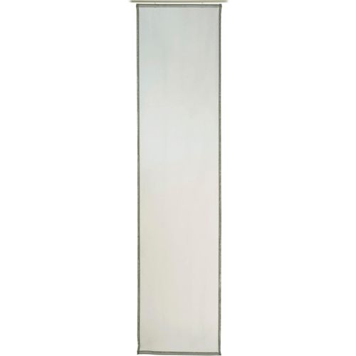 4021626023415 - Schiebegardine GÖZZE Sambia Schiebevorhang Gr 1 silber (silberfarben) B60cm H245cm Voile Polyester Gardinen HxB 245x60 Voilé Uni inklusive Montagezubehör