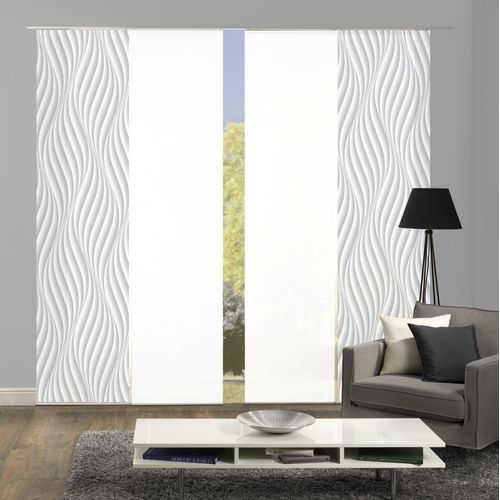 4056751261425 - Schiebegardine HOME WOHNIDEEN WAVES Gardinen grau Fertiggardine Flächenvorhang Gardine Plissee Sonnenschutz-Plissee nach Räumen HxB 245x60 inkl Befestigungszubehör 4056751261425 - Schiebegardine HOME WOHNIDEEN WAVES Gardinen grau Fertiggardine Flächenvorhang Gardine Plissee Sonnenschutz-Plissee nach Räumen HxB 245x60 inkl Befestigungszubehör
