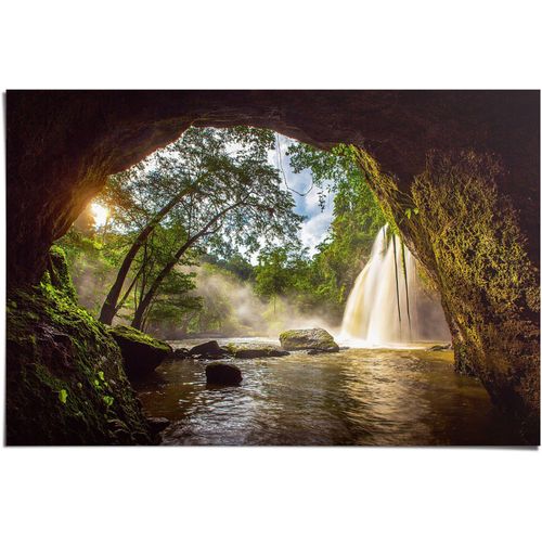 8714597562972 - Poster REINDERS Natur Grotte grün (farbe bild(er) grün) B915cm H61cm Papier Bilder