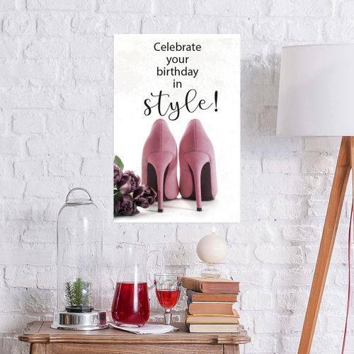 4067437337808 - Metallbild QUEENCE Celebrate Style Bilder Gr B H 30 cm x 45 cm Metallbild Schriftzüge Hochformat 1 St pink Metallbilder Stahlschilder 4067437337808 - Metallbild QUEENCE Celebrate Style Bilder Gr B H 30 cm x 45 cm Metallbild Schriftzüge Hochformat 1 St pink Metallbilder Stahlschilder
