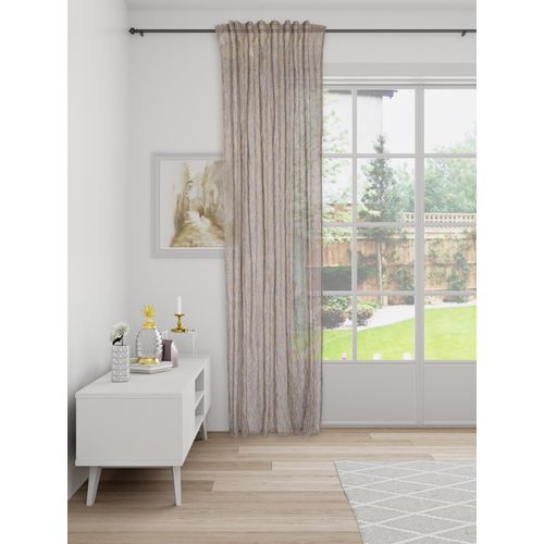 4043343677016 - Gardine Pilla Gr 1 gelb (safran) B140cm H245cm Polyester Gardinen Fertigschal