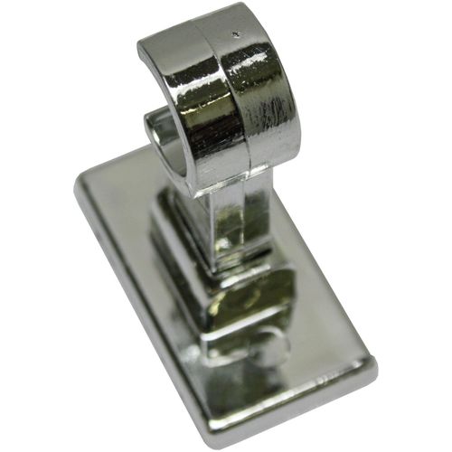 4003018041092 - Träger für Caféhausstange Ø 12 mm grau (chromfarben) Ø12cm Gardinenstangenhalterungen Serie Caféhausstange California Ø 10 12 mm