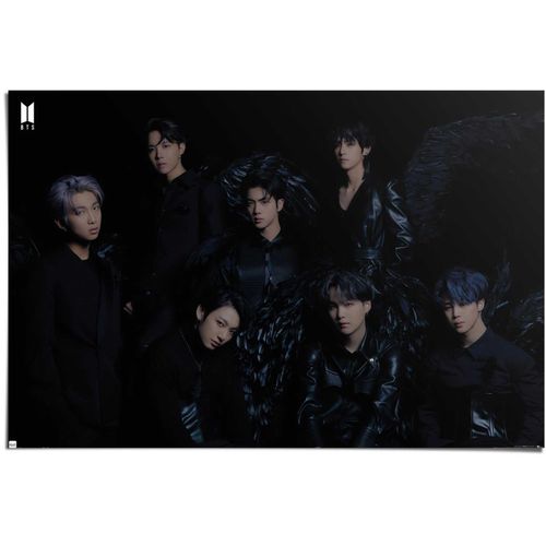8714597610864 - Poster REINDERS Bangtan Boys schwarz (farbe bild(er) schwarz) B915cm H61cm T01cm Papier Bilder 8714597610864 - Poster REINDERS Bangtan Boys schwarz (farbe bild(er) schwarz) B915cm H61cm T01cm Papier Bilder