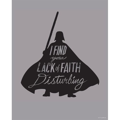 4055065190803 - KOMAR Wandbild Star Wars Silhouette Quotes Vader Bilder Kinderzimmer Schlafzimmer Wohnzimmer Gr B H 40 cm x 50 cm Kunstdruck-Bild-Poster-Wandbild 1 St bunt Kunstdrucke