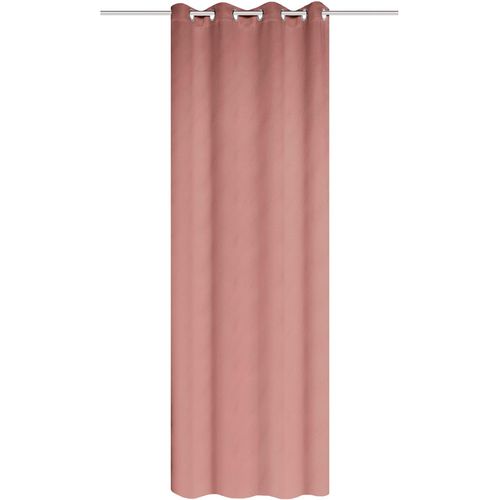 4056751482622 - Vorhang HEINE HOME Gardinen Gr 235 cm Ösen 140 cm rosa (altrose) Ösen