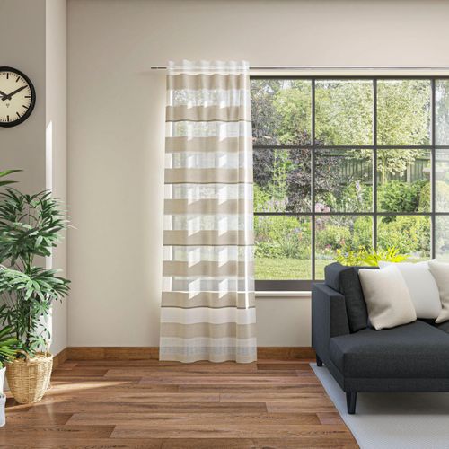 4006470491832 - Vorhang NEUTEX FOR YOU Leila Eco Gr 1 beige (wollweiß creme) B144cm H245cm Baumwolle Polyester Gardinen 4006470491832 - Vorhang NEUTEX FOR YOU Leila Eco Gr 1 beige (wollweiß creme) B144cm H245cm Baumwolle Polyester Gardinen