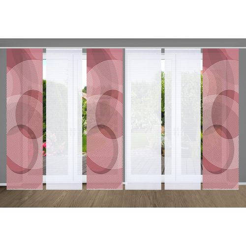 4056751515344 - Schiebegardine HOME IN GREEN AFONSO Gr 1 rot (bordeaux) B60cm H245cm Polyester Gardinen SET DIGITALDRUCKBAMBUSOPTIK RECYCELT 4056751515344 - Schiebegardine HOME IN GREEN AFONSO Gr 1 rot (bordeaux) B60cm H245cm Polyester Gardinen SET DIGITALDRUCKBAMBUSOPTIK RECYCELT