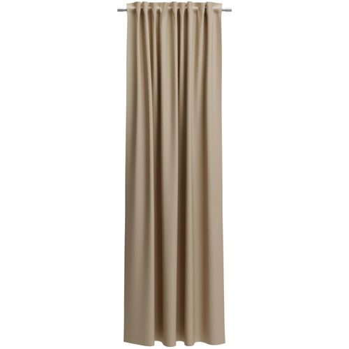 4006470543098 - Verdunkelungsvorhang NEUTEX FOR YOU INSULA beige (dunkelbeige) B137cm H120cm Polyester Gardinen Uni-Dimout für starke Verdunklung nach Maß