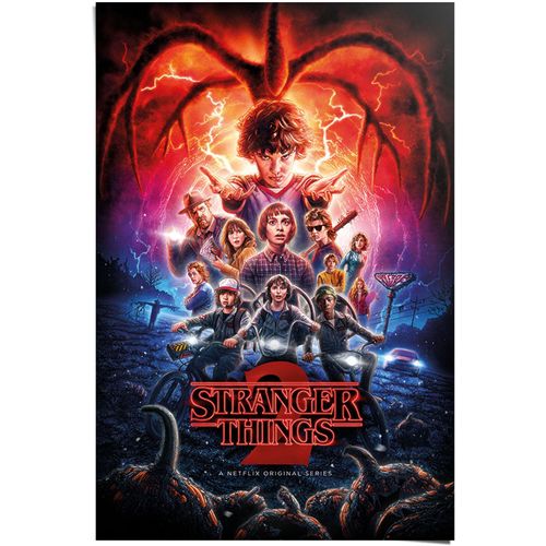 8714597573008 - Poster REINDERS Poster Stranger Things Netflix Bilder Gr B H 61 cm x 915 cm Serien 1 St rot Poster 8714597573008 - Poster REINDERS Poster Stranger Things Netflix Bilder Gr B H 61 cm x 915 cm Serien 1 St rot Poster