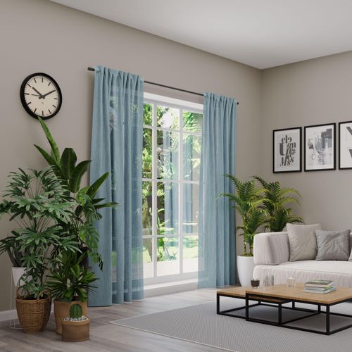 4006470481581 - Vorhang NEUTEX FOR YOU Libre-ECO Gardinen Gr 245 cm Multifunktionsband 142 cm blau Schlafzimmergardinen Nachhaltig 4006470481581 - Vorhang NEUTEX FOR YOU Libre-ECO Gardinen Gr 245 cm Multifunktionsband 142 cm blau Schlafzimmergardinen Nachhaltig