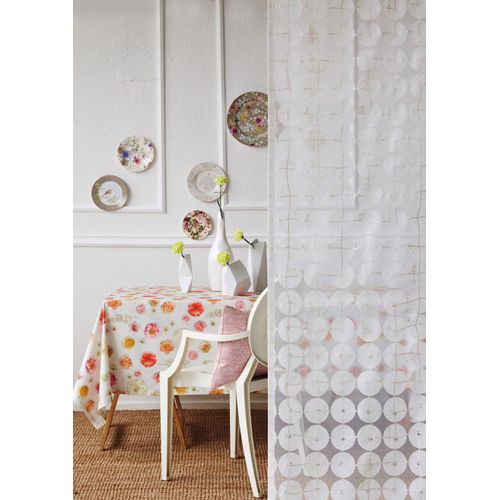 4003440134232 - Vorhang APELT Samba Gr 1 grau Gardinen 245cm Ösen 122cm Polyester Viskose HxB 245x122 B122cm H245cm