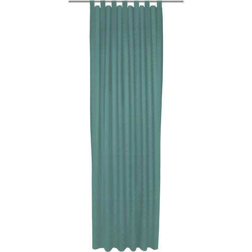 4004567460365 - Vorhang ADAM Uni Collection blau (petrol) B142cm H295cm Baumwolle (Bio-Baumwolle) Gardinen Blickdichter aus 100% Bio-Baumwolle