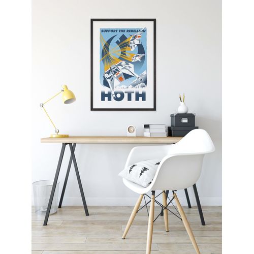 4055065191275 - Wandbild KOMAR Star Wars Hoth Temporary Headquarter bunt (farbe bild(er) bunt) Disney 1 Stk Vlies Bilder 40 x 50 cm (Breite x Höhe) - Kinderzimmer Dekoration