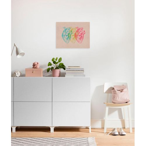 4055065030710 - Leinwandbild KOMAR Heart Variants - Größe 30 x 40 cm bunt (farbe bild(er) bunt) B30cm Papier Holz Bilder Keilrahmenbild mi Echtholzrahmen 4055065030710 - Leinwandbild KOMAR Heart Variants - Größe 30 x 40 cm bunt (farbe bild(er) bunt) B30cm Papier Holz Bilder Keilrahmenbild mi Echtholzrahmen