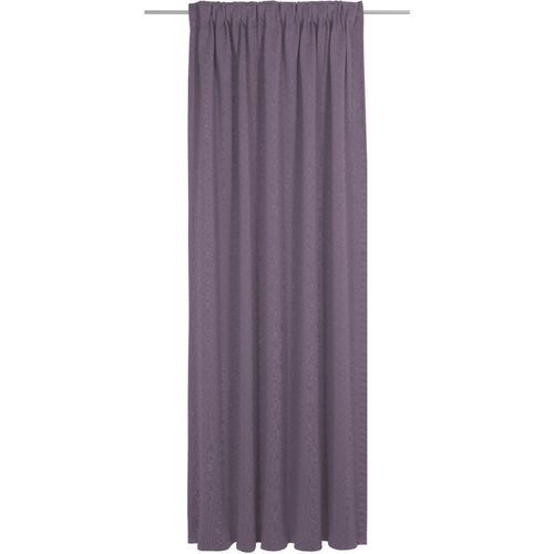 4004567456597 - Vorhang ADAM Uni Collection lila (aubergine) B142cm H305cm Jacquard Baumwolle (Bio-Baumwolle) Gardinen Blickdichter aus 100% Bio-Baumwolle