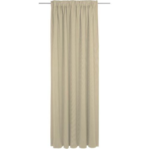 4004567466268 - Vorhang WIRTH Uni Collection light beige Gardinen 255cm Multifunktionsband 142cm Baumwolle (Bio-Baumwolle) nach Maß B142cm H255cm