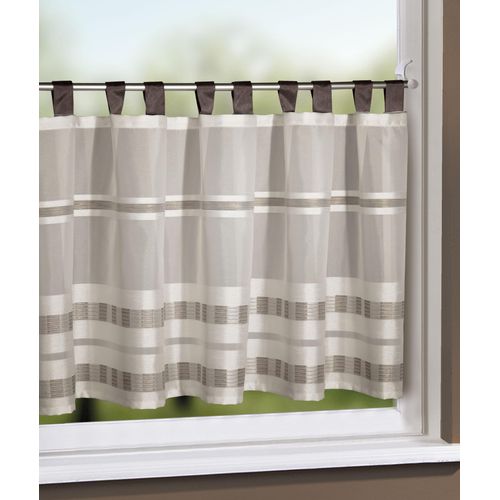 4005241603535 - Panneaux Vicky Gr 1 braun B140cm H50cm Polyester Gardinen Fertigschal