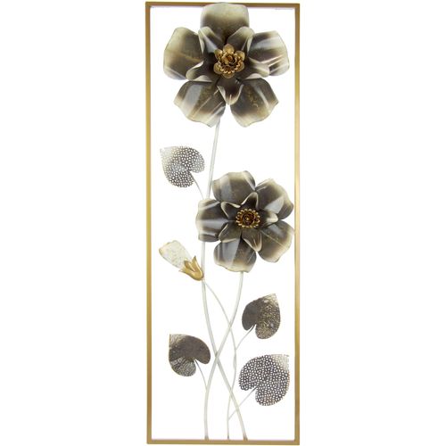 4019844789862 - Wandbild IGEA Metallbild Blumen beige (farbe bild(er) champagner) Ø Metall Bilder Wanddeko Metall Wandskulptur 4019844789862 - Wandbild IGEA Metallbild Blumen beige (farbe bild(er) champagner) Ø Metall Bilder Wanddeko Metall Wandskulptur