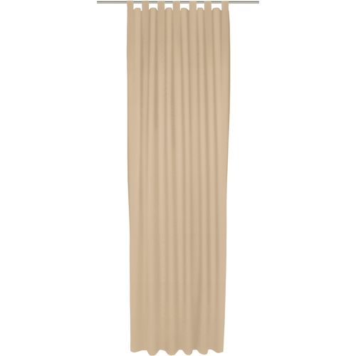 4004567446314 - Vorhang ADAM Uni Collection beige B142cm H285cm Baumwolle (Bio-Baumwolle) Gardinen Blickdichter aus 100% Bio-Baumwolle