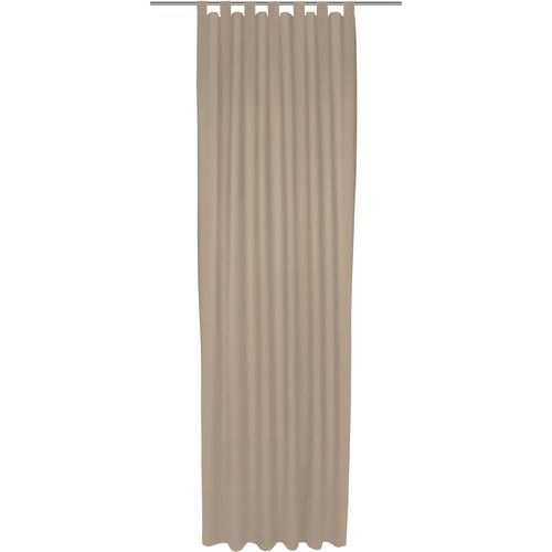 4004567452704 - Vorhang ADAM Uni Collection braun (hellbraun) B142cm H195cm Baumwolle (Bio-Baumwolle) Gardinen Blickdichter aus 100% Bio-Baumwolle