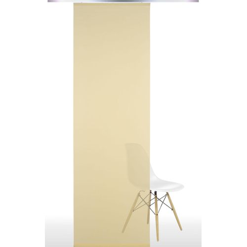 4016318029523 - Schiebegardine Gr 1 gelb (lemon) B60cm H245cm Polyester Gardinen HxB 245x60 ohne Paneelwagen