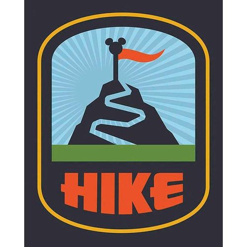 4055065161131 - Bild KOMAR Mickey Mouse Hike bunt (farbe bild(er) bunt) B40cm H50cm Holz Papier Bilder Wandbild zur Dekoration im Kinderzimmer - ohne Rahmen