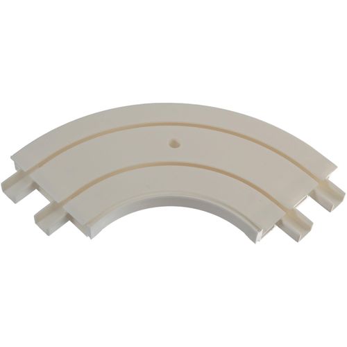 4016318016202 - Erker-Außenbogen LIEDECO weiß 2 läufig Kunststoff Gardinenstangen weiß